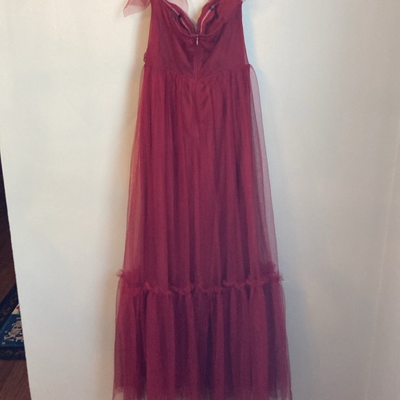 Ever Pretty maroon red bridesmaid dress - Picture 8 of 13